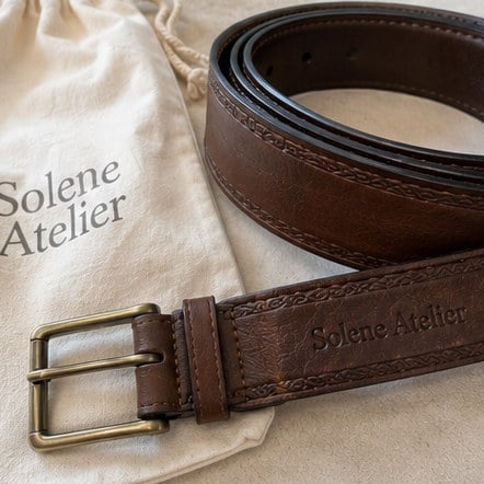 Customized belts for fashion brands and boutiques