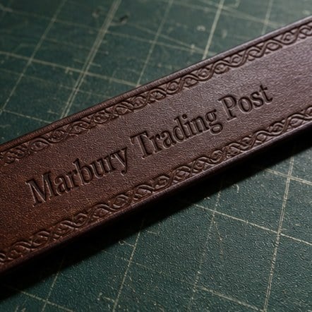 Embossed Logo Belts